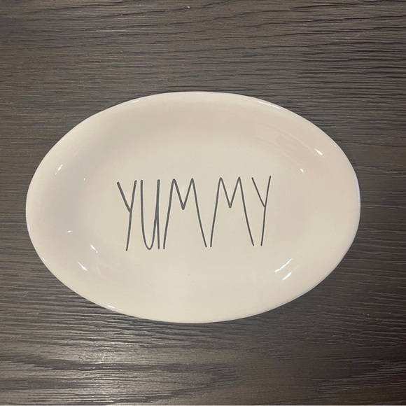 SET OF 4 RAE DUNN YUMMY OVALS - Picture 4 of 6